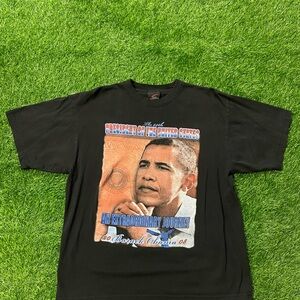 Vintage Barack Obama president USA United States t shirt size Large